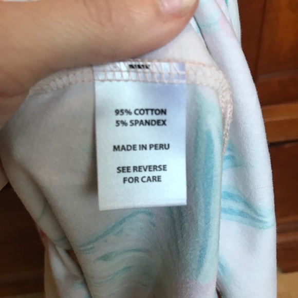 Spartina 449 Flamingo Floral Tunic Dress S - Picture 6 of 8